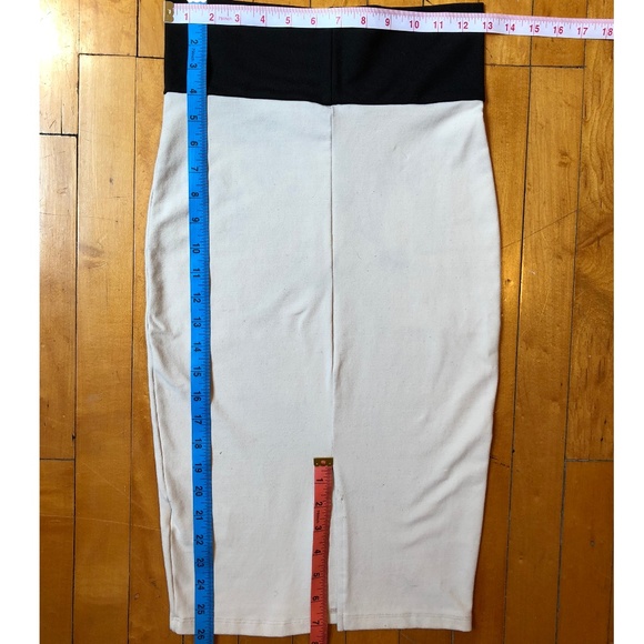 bebe Solid Knit Midi Pencil Skirt - Picture 8 of 8